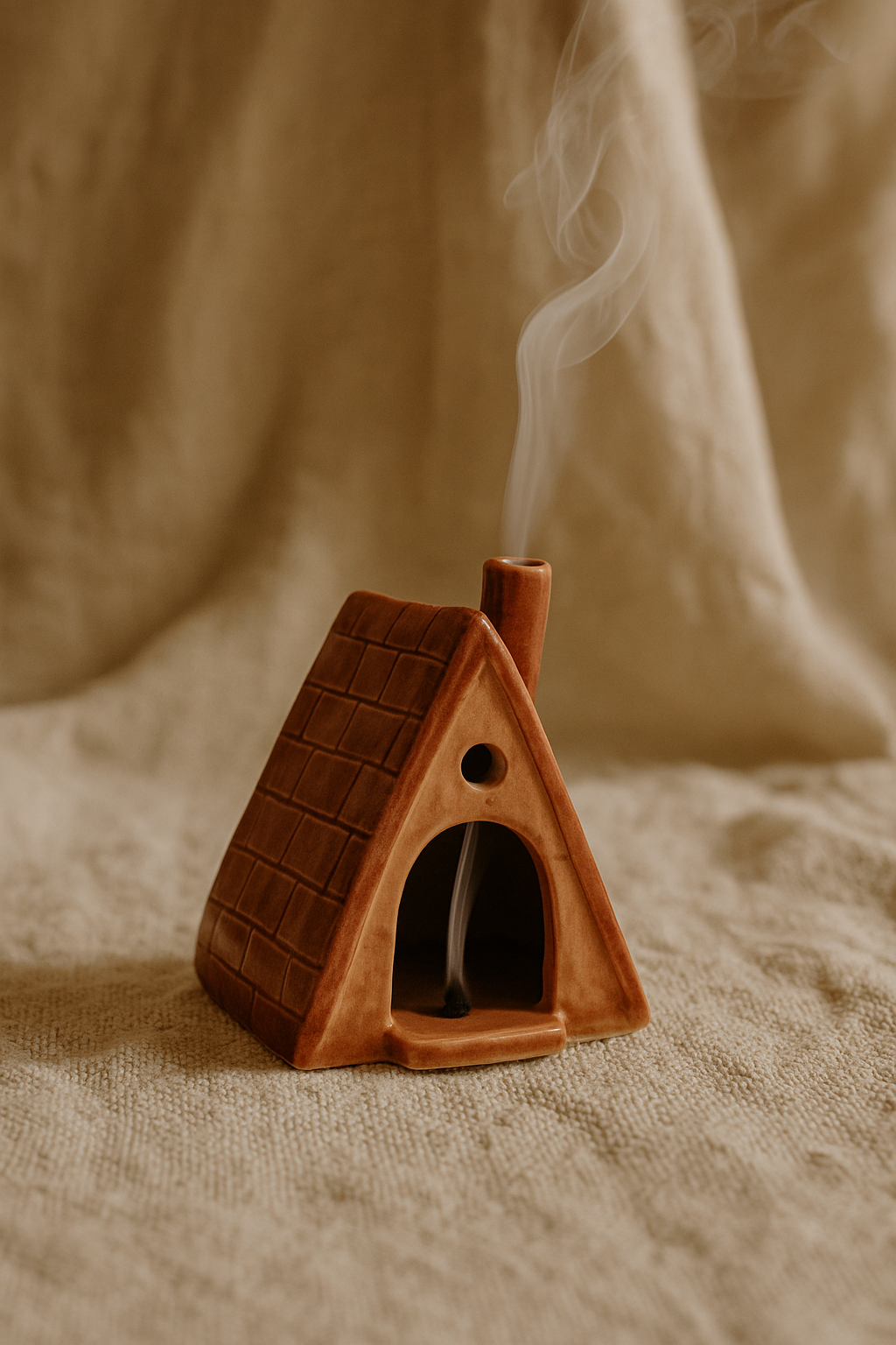 🏠 A-Roof Ceramic Backflow Incense Burner